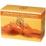 Father Grzegorz's Pulmobonisan herbal blend for infusing a dietary supplement of 25 sachets