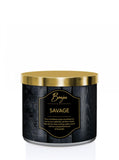 Boujee scented candle with three wicks Savage 411g