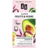 Super Fruits & Herbs day and night nourishing cream firmness + freshness Avocado & Amaranth 50ml
