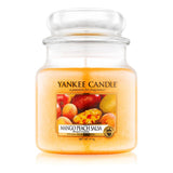 Scented candle medium jar Mango Peach Salsa 411g
