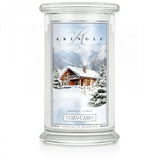 Large, scented candle with two wicks Cozy Cabin 623g