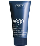 Yego 3in1 shower gel for men face body hair 75ml