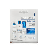 Serioxyl Kit 1 Natural Thinning Hair set 250ml shampoo + 250ml conditioner + 125ml foam