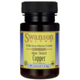 Albion Copper Chelate 2mg, dietary supplement, 60 capsules