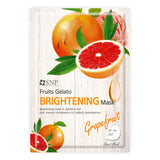 Fruits Gelato Brightening Mask brightening sheet mask with grapefruit extract 25ml