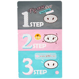 Pig-Nose Clear 3-Step Kit nasal cleansing patches 3 pieces