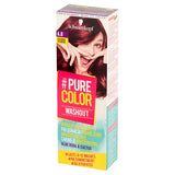 #Pure Color Washout washable gel hair dye 6.8 Pink Brownie
