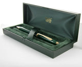 Townsend marbled green ballpoint pen in lace