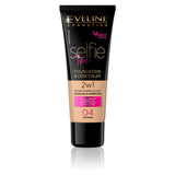 Selfie Time Foundation & Concealer covering and moisturizing deck and concealer 04 Natural 30ml