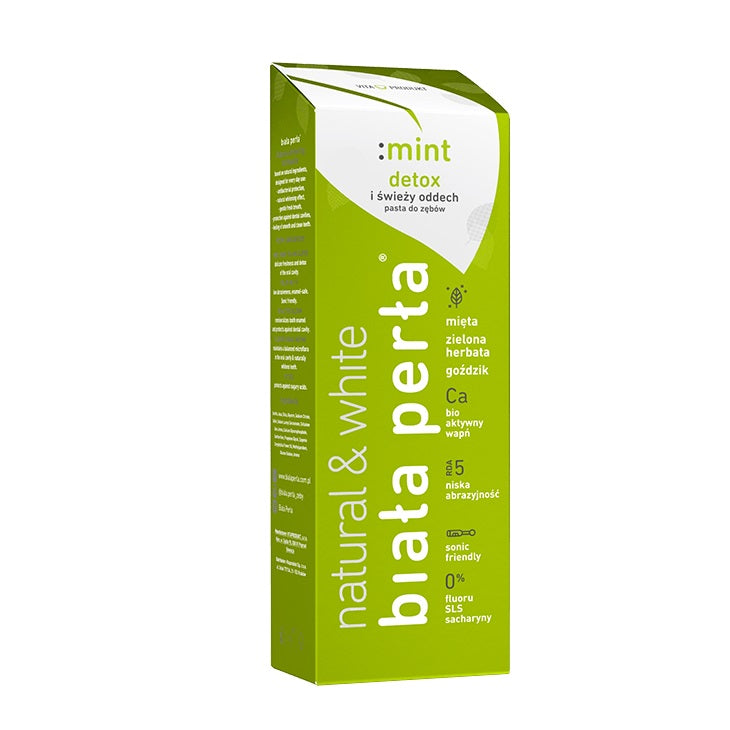Mint toothpaste without fluoride 75ml – Cosmetics beauty shop