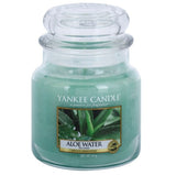 Scented jar candle medium Aloe Water 411g