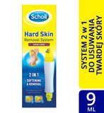 Scholl system 2 in 1 to remove hard skin of the feet 9ml