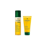 Okara set conditioner spray that gives shine to blonde hair with highlights after decolorization 150ml + shampoo that illuminates hair with highlights and after decolorization 200ml