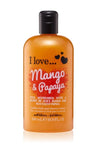 Bath & Shower Creme shower and bath cream Mango & Papaya 500ml