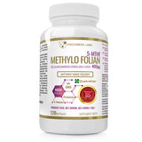 Methylo Folian 400?g Active Folic Acid + Prebiotic + L-leucine dietary supplement 120 capsules