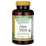 Aloe Vera 25mg dietary supplement 100 capsules