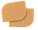 Natural Cleasing Sponge natural make-up remover sponge 2 pcs