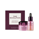 Time Revolution Night Repair Probio Miniature Kit set intensively firming serum in 10ml ampoule + intensely firming cream 7ml