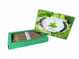 Peeling glove with grated soap Mint 100g