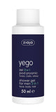 Yego 3in1 shower gel for men face body hair 50ml