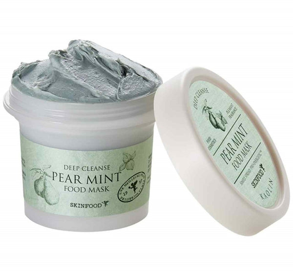 Pear Mint Foot Mask cream mask with pear extract for oily skin 120g ...