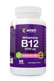 Vitamin B12 5000 ?g Methylcobalamin, dietary supplement 60 capsules
