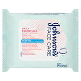 Johnson's Face Care Daily Essentials Moisturising Facial Cleansing Wipes For Dry Skin Refreshing Wipes For Dry Skin Cleansing 25pcs