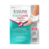 Foot Care Med + professional exfoliating heel mask 1 pair