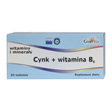 Zinc + Vitamin B6 dietary supplement 30 tablets