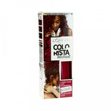 Colorista Wash Out washable hair dye Burgundy Hair