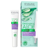 Organic Aloe + Collagen liquid eye patches reducing wrinkles and crow's feet 4in1 20ml