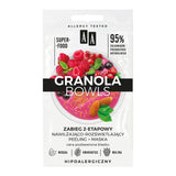 Granola Bowls Glow peeling moisturizing and brightening treatment + mask for dull skin 2x4ml