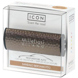 Car Icon car fragrance Metallo Sandalo Bergamotto 1pc