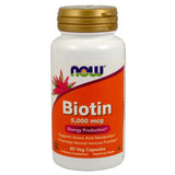 Biotin 5000 µg dietary supplement 60 tablets