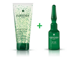 RF80 Anti Hair Loss Ampoule Set 12x5ml + Forticea Hair Growth Shampoo with Micro Capsules of Essential Oils 200ml
