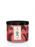 Zen scented candle with three wicks Love 411g