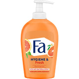 Hygiene & Fresh Orange antibacterial liquid soap with the scent of orange 250ml