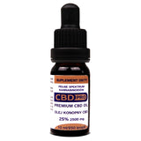 Hemp oil 25% 2500mg dietary supplement in 10ml drops