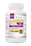 Extract Ashwagandha 500mg + L-Leucine + Prebiotic dietary supplement 120 capsules