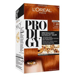 Prodigy hair dye 7.4 cinnabar copper blond