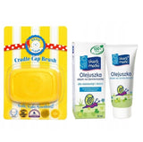 Oil on cradle cap Oil 30ml + Bean Clean brush