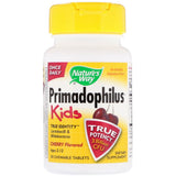 Primadophilus Kids Cherry blend of probiotic bacteria, cherry flavor, dietary supplement 30 chewable tablets