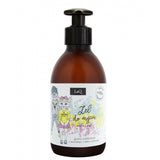 Natural bath gel with the scent of bubble gum with rice milk extract 300ml
