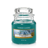 Icy Blue Spruce scented candle small jar 104g