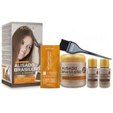 Brazilian Straightening keratin argan kit for smoothing and straightening hair 145ml