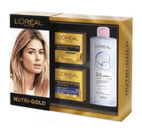 Nutri-Gold day cream-oil set 50ml + night cream-mask 50ml + Skin Expert micellar fluid 400ml