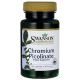Chromium, Picolinate, 200 µg, dietary supplement, 100 capsules