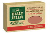 Pharmacy Allergy natural dermatological soap for couperose skin Red Clay 125g