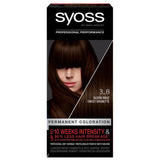 Permanent Coloration hair dye that permanently colors 3_8 Sweet Brown