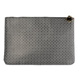 Simple Black & White cosmetic bag, large envelope